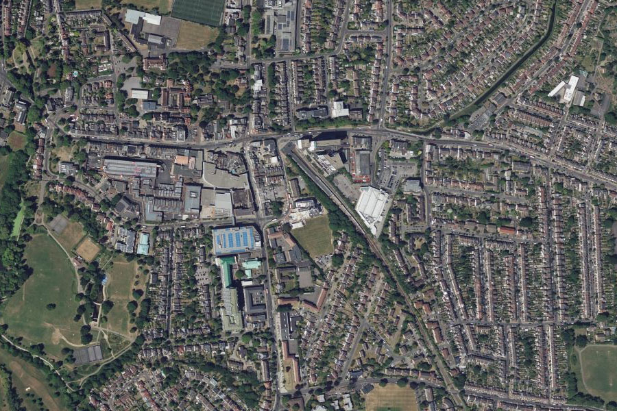 Bing Maps aerial photograph