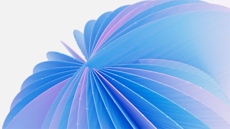 Conceptual image of blue waves